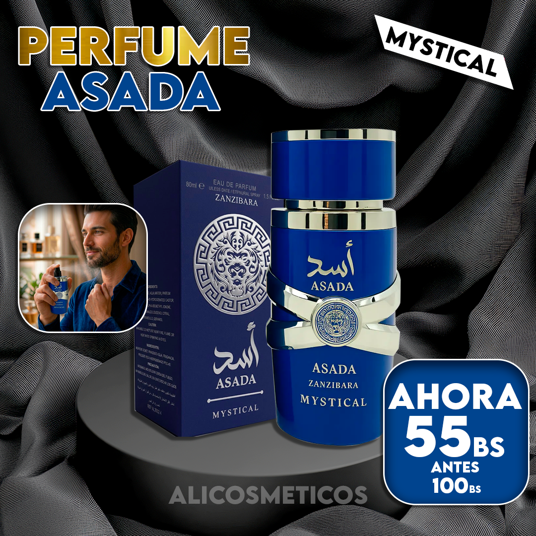 Perfume Masculino Asada Mystical