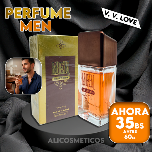 Perfume Masculino Trillion Prive V.V. Love