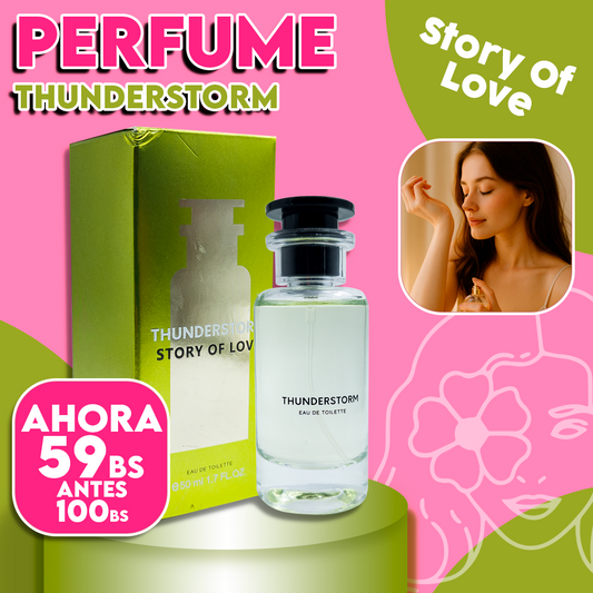 Perfume Femenino Thunderstorm Story of Love