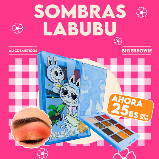 Paleta de Sombras para Ojos Labubu Bigerbowie