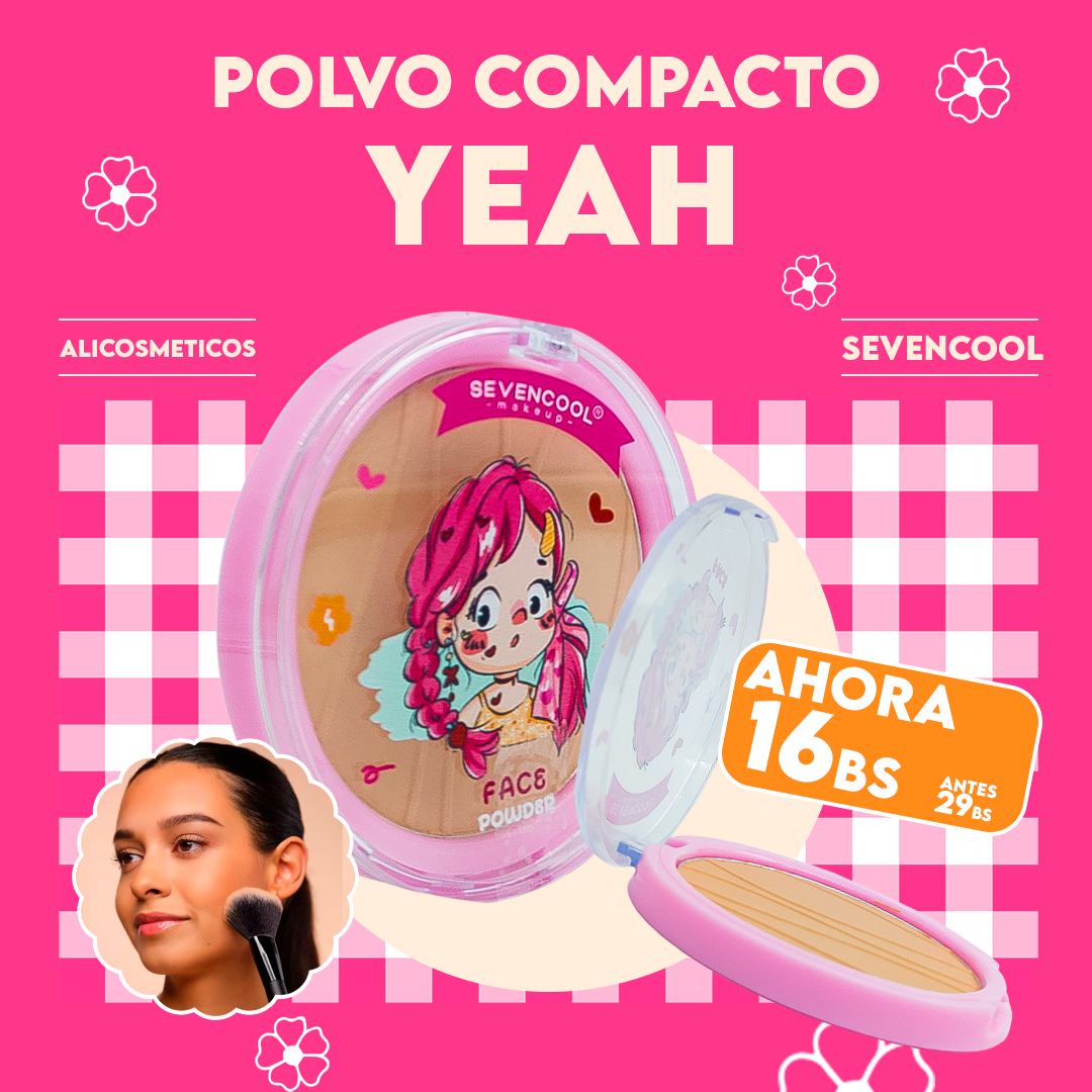 Polvo Compacto Yeah Sevencool