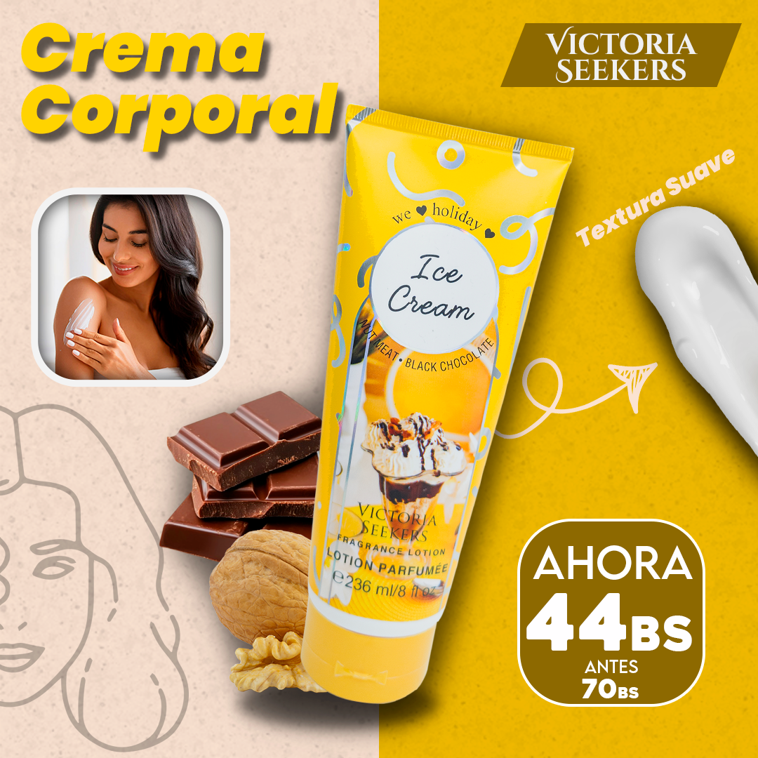 Crema Corporal Ice Cream Victoria Seekers