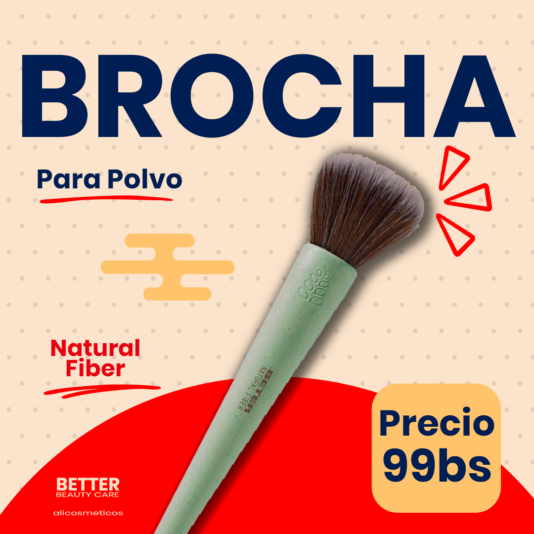 Brocha para Polvo Profesional Better Beauty Care