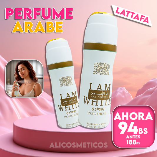 Perfume Femenino Arabe Poudree Lattafa