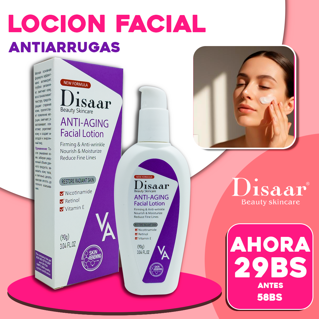 Loción Facial Anti-Arrugas