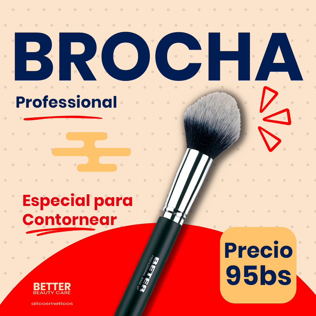 Brocha para Contonear Profesinal Better Beauty Care