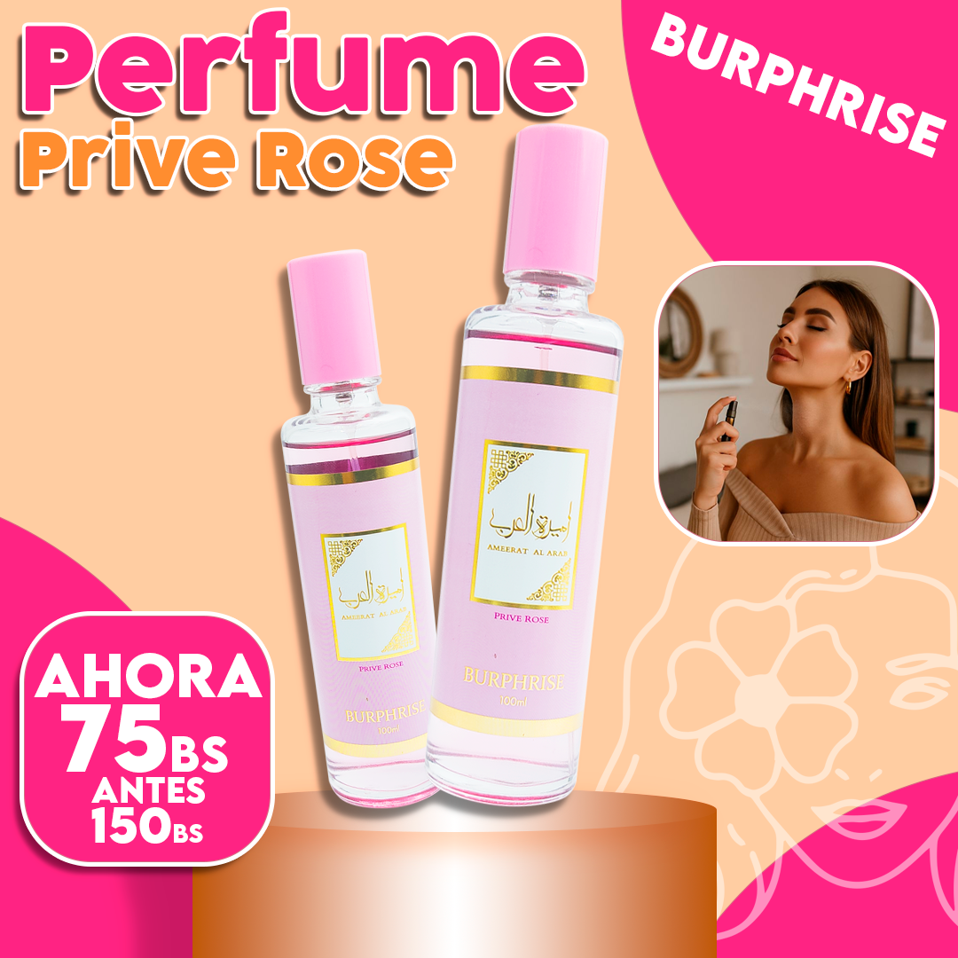 Perfume Femenino Prive Rose Burphrise