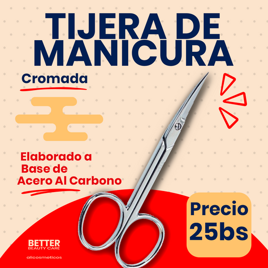 Tijera de Manicura cromada