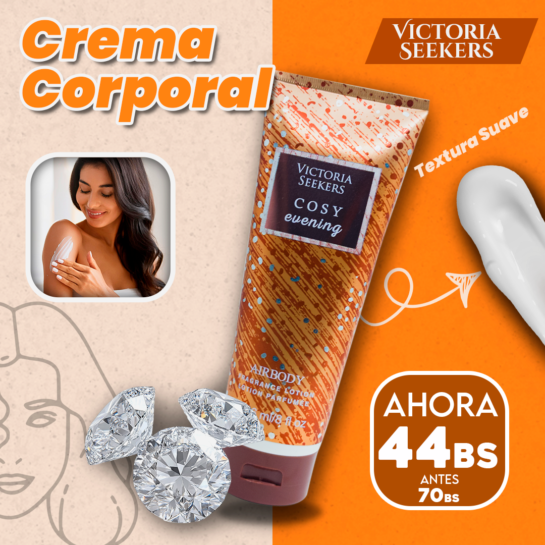 Crema Corporal Cosy Evening Victoria Seekers