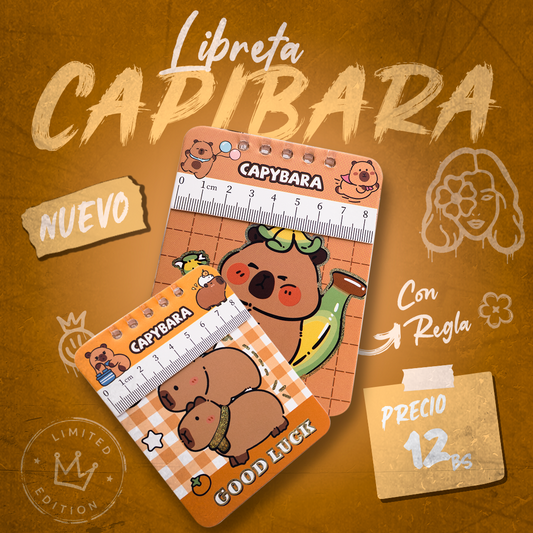 Libreta Capibara