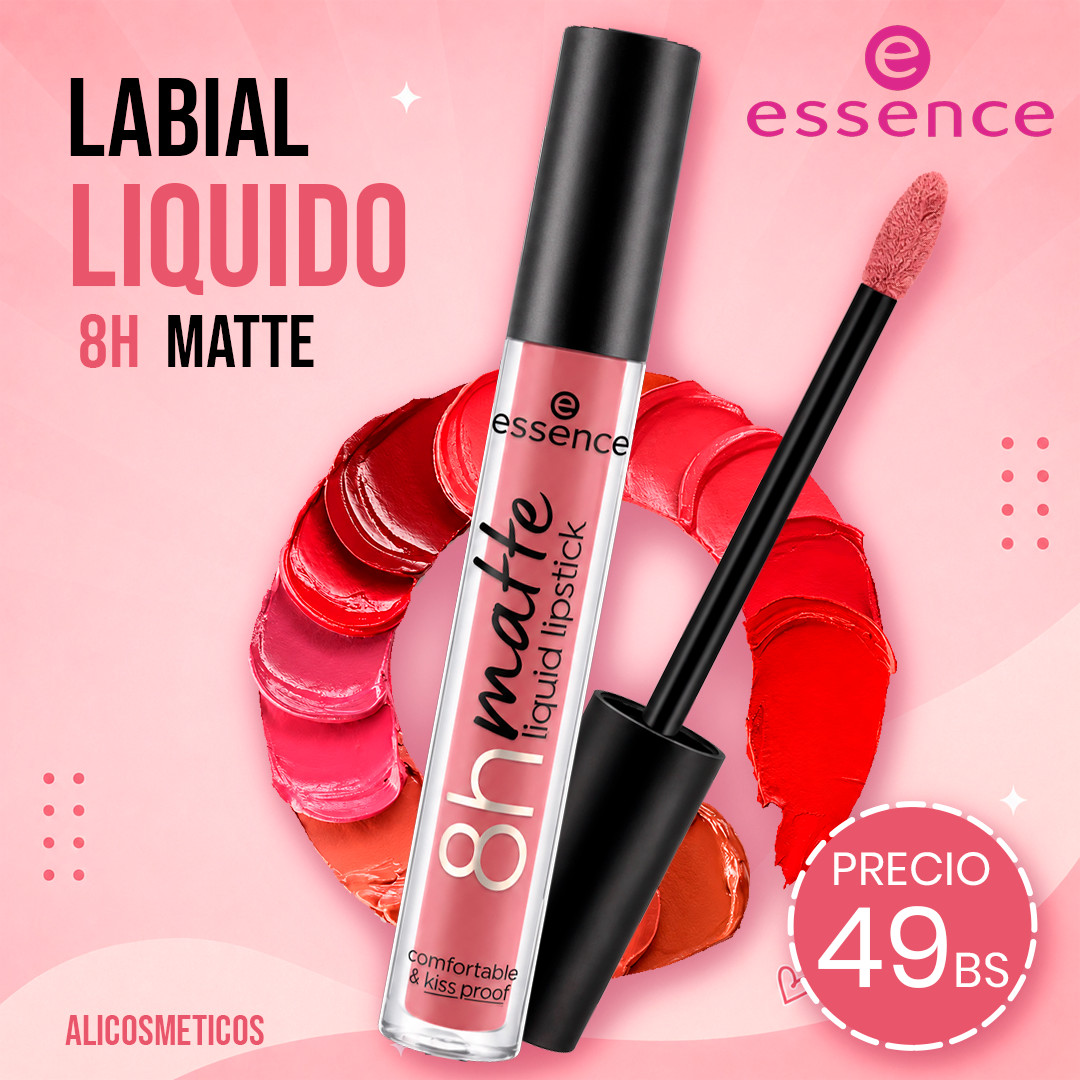 Labial Liquido 8H Matte Essence