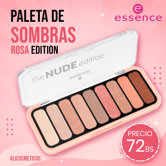 Paleta de Sombras para Ojos The Nude Edition Essence