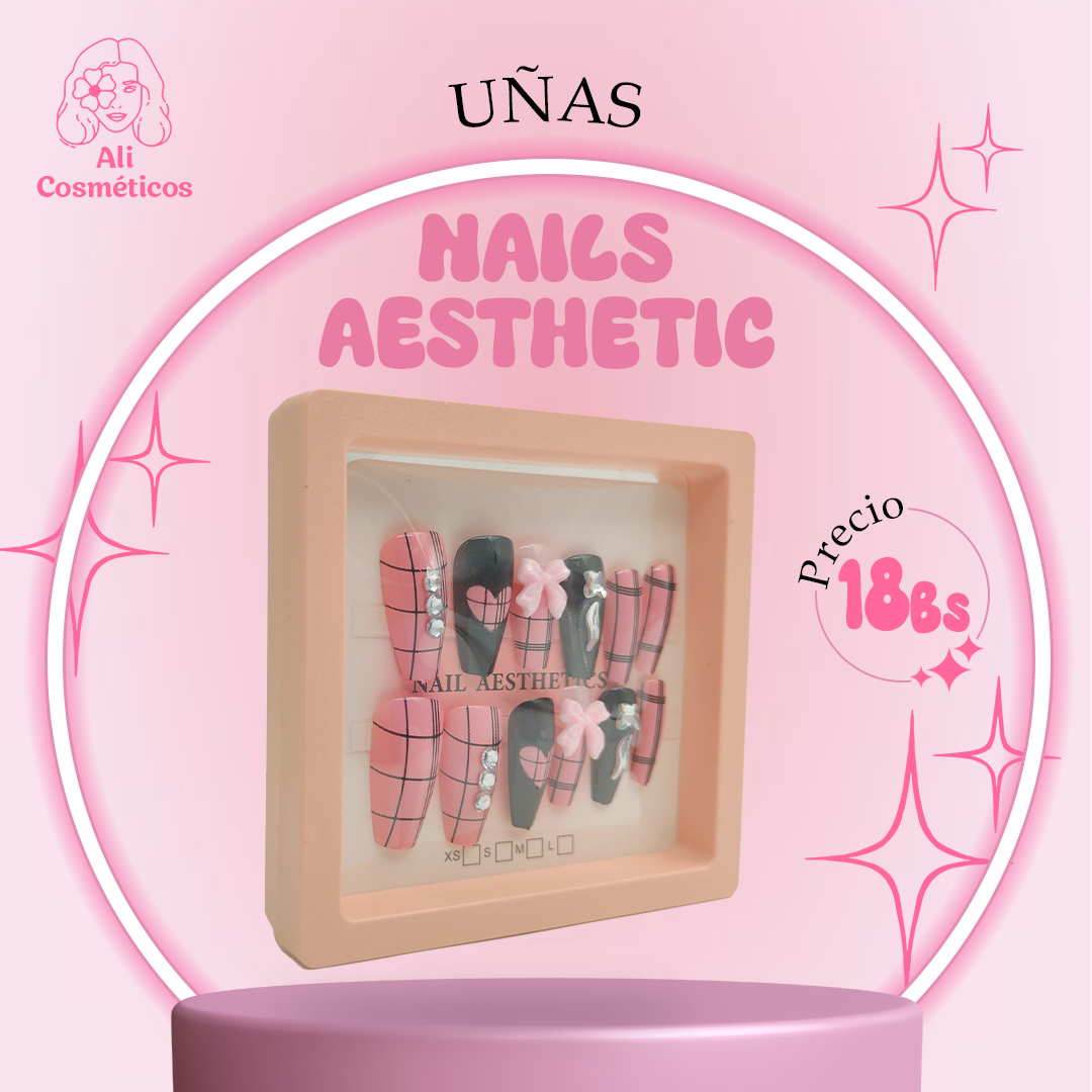 Set de Uñas Nails Aesthetic