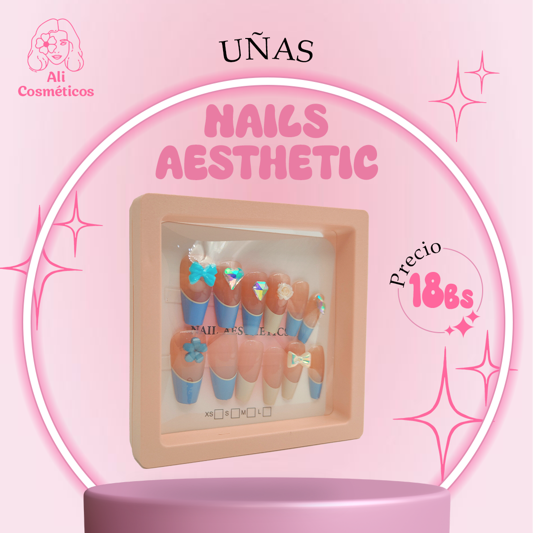 Set de Uñas Nails Aesthetic
