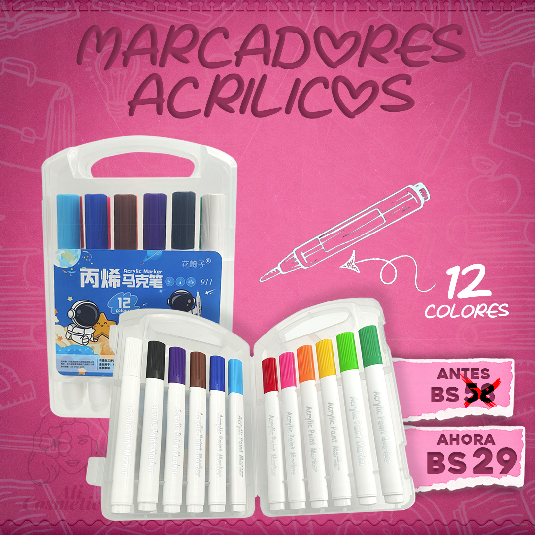 Marcadores Acrílicos