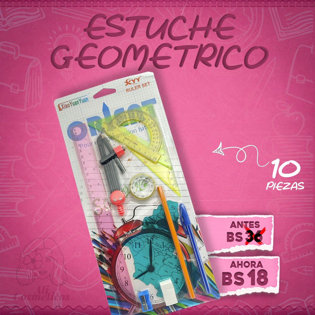 Estuche Geométrico Orient
