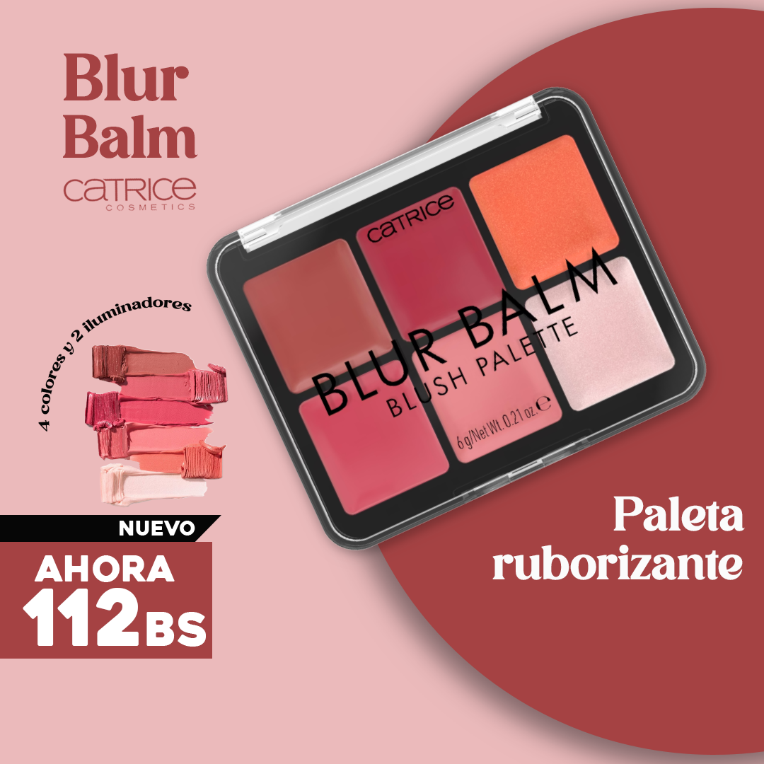 Paleta Ruborizante Blur Balm Catrice