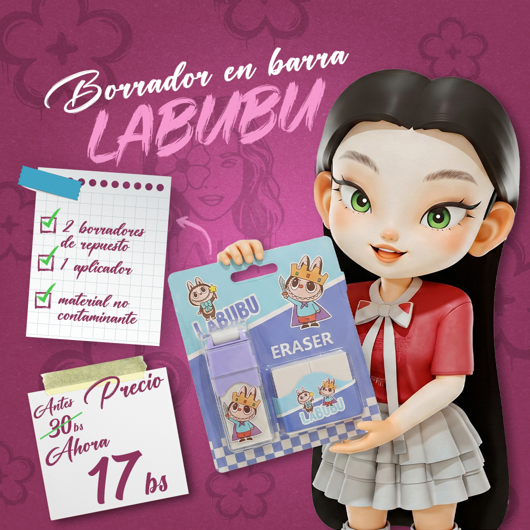 Borrador en Barra Capibara y Labubu
