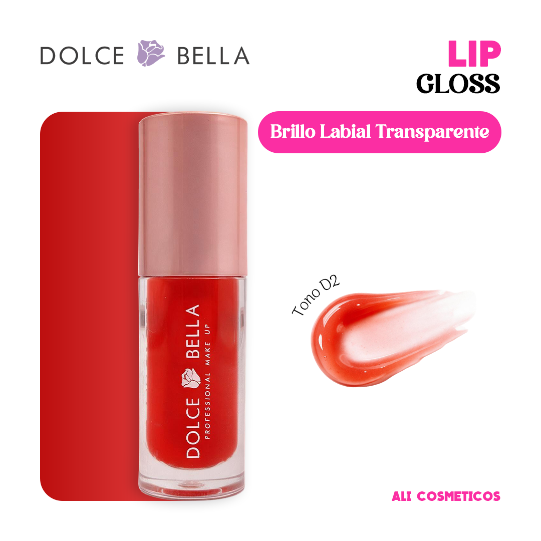 Brillo Labial Transparente Dolce Bella