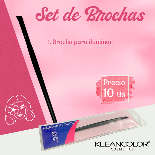 Brocha para Iluminar Black Kleancolor