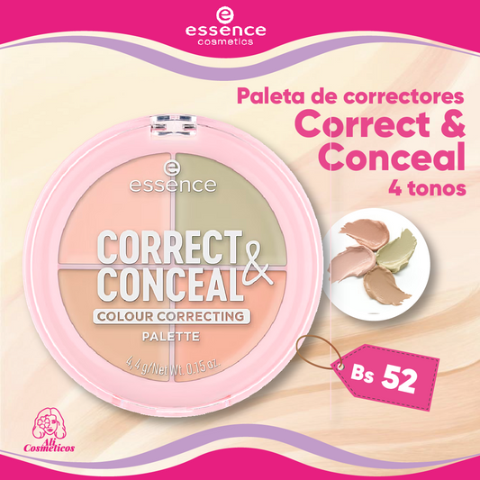 Paleta de Correctores Correct & Conceal Essence