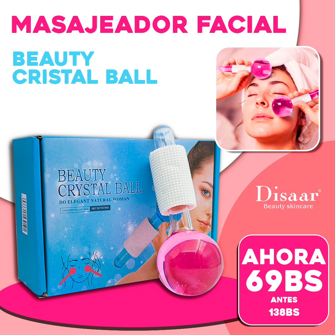 Masajeador Facial Beauty Cristal Ball