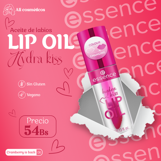 Aceite para Labios Hydra Kiss Cambio de Color Essence
