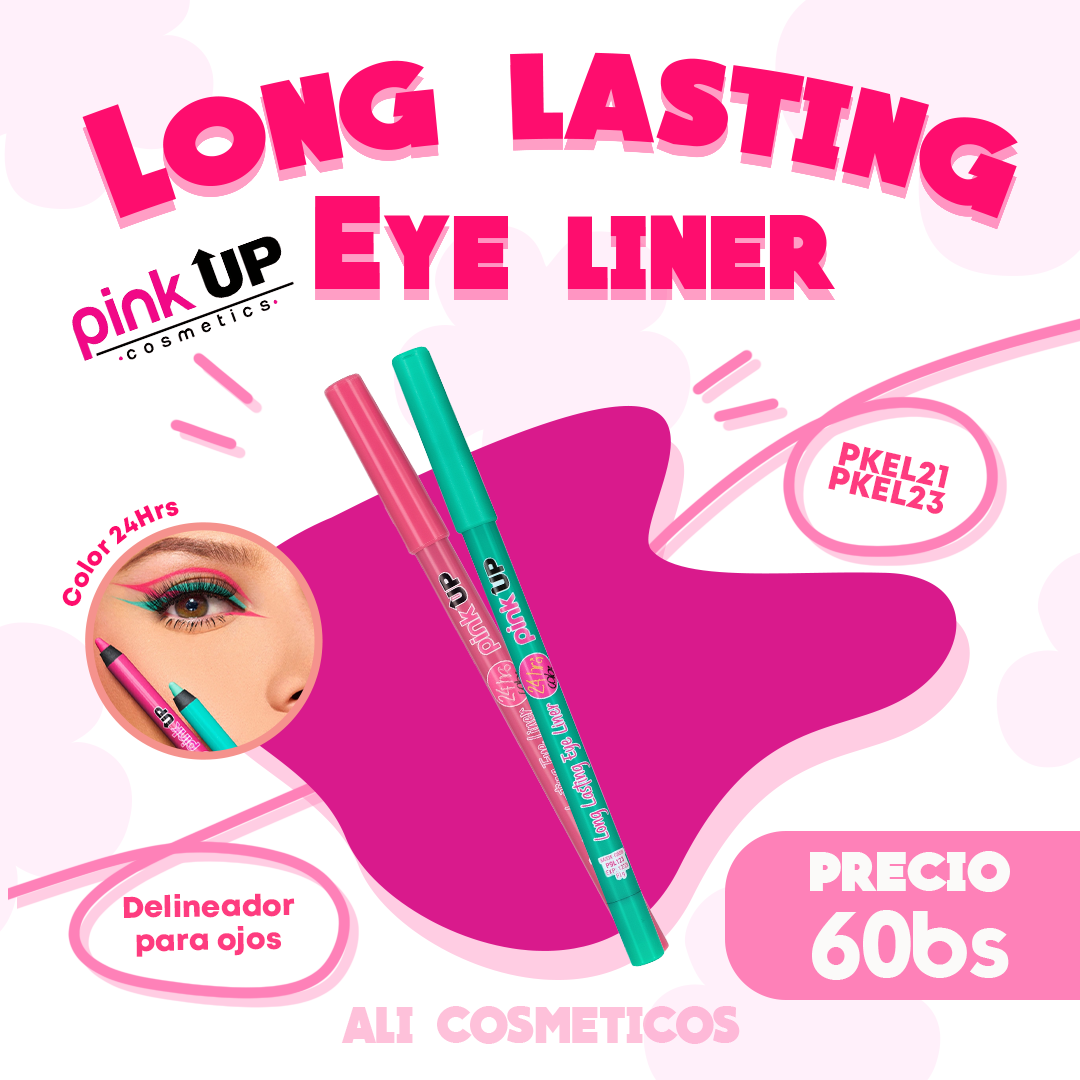 Delineador Long Lasting Pink Up