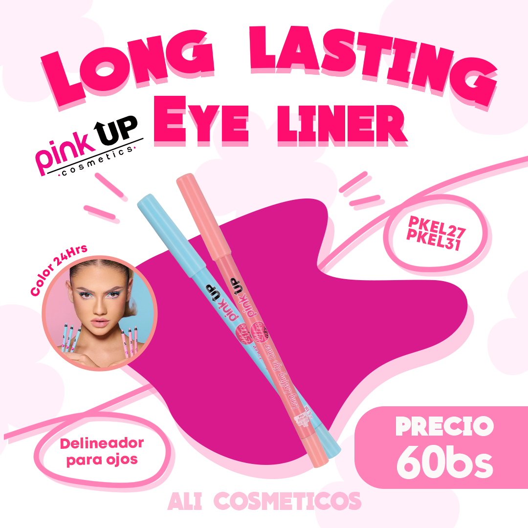 Delineador Long Lasting Pink Up
