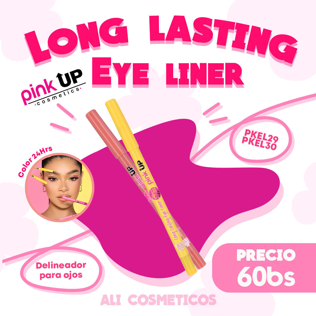 Delineador Long Lasting Pink Up