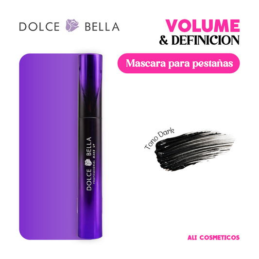Mascara para Pestañas Volume y Definicion Dolce Bella