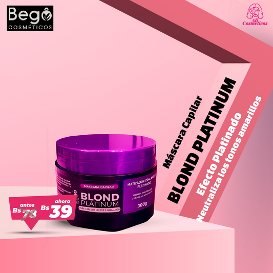 Mascara Capilar Blond Platinum Bego