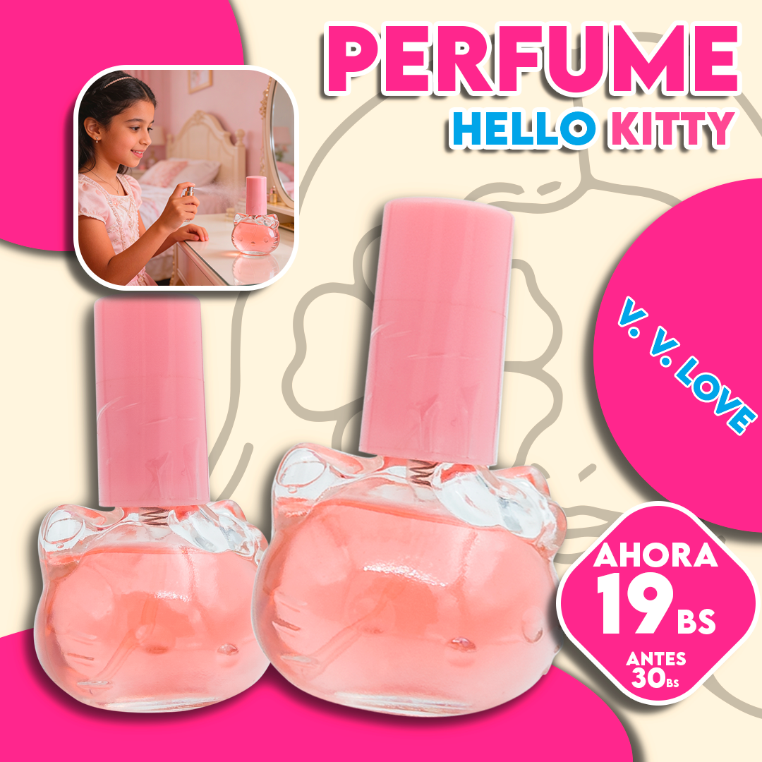 Perfume Infantil Hello Kitty V.V. Love