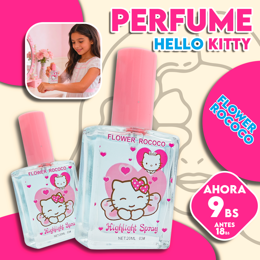 Perfume Infantil Hello Kitty Flower Rococo