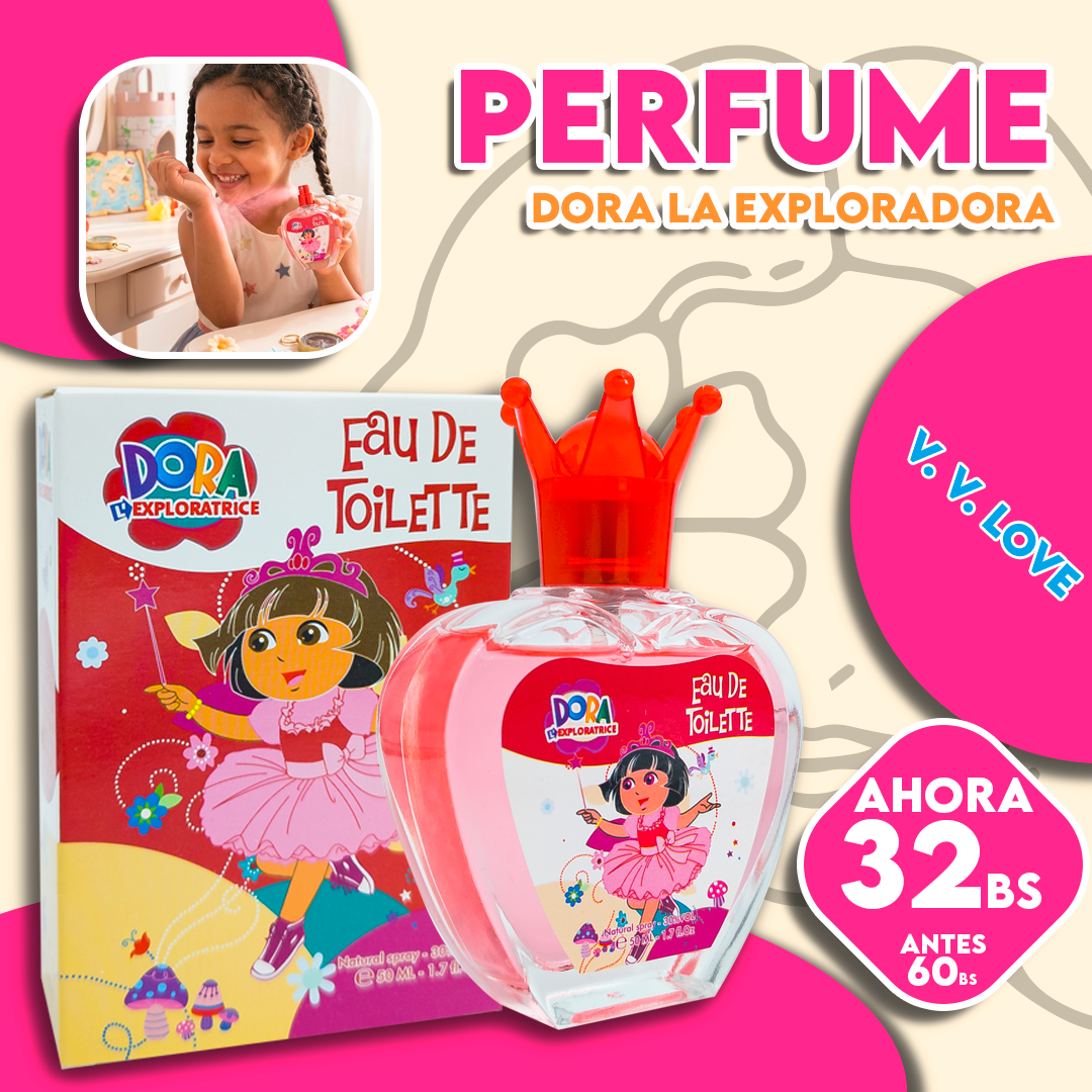 Perfume Infantil Dora la Exploradora V.V. Love