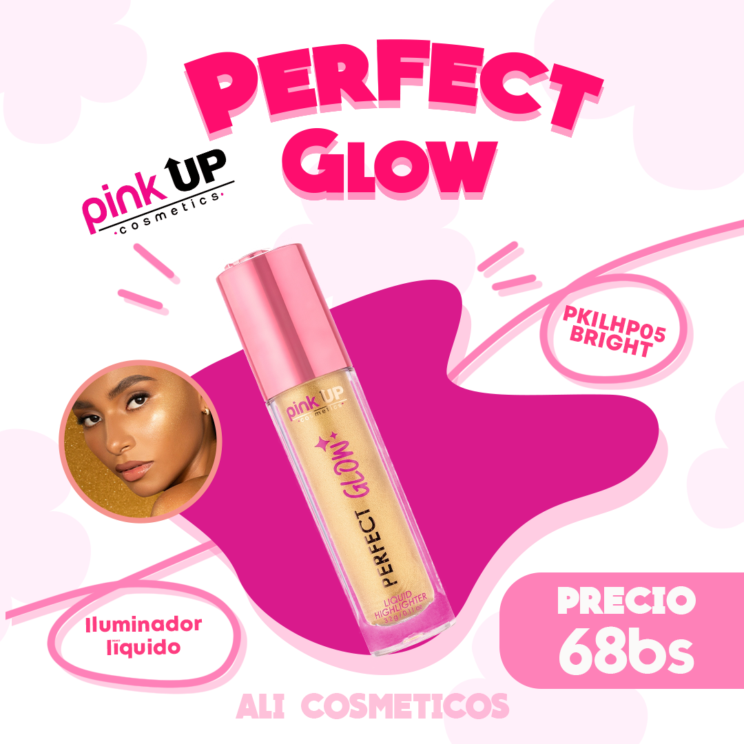 Iluminador Liquido Perfect Glow Pink Up