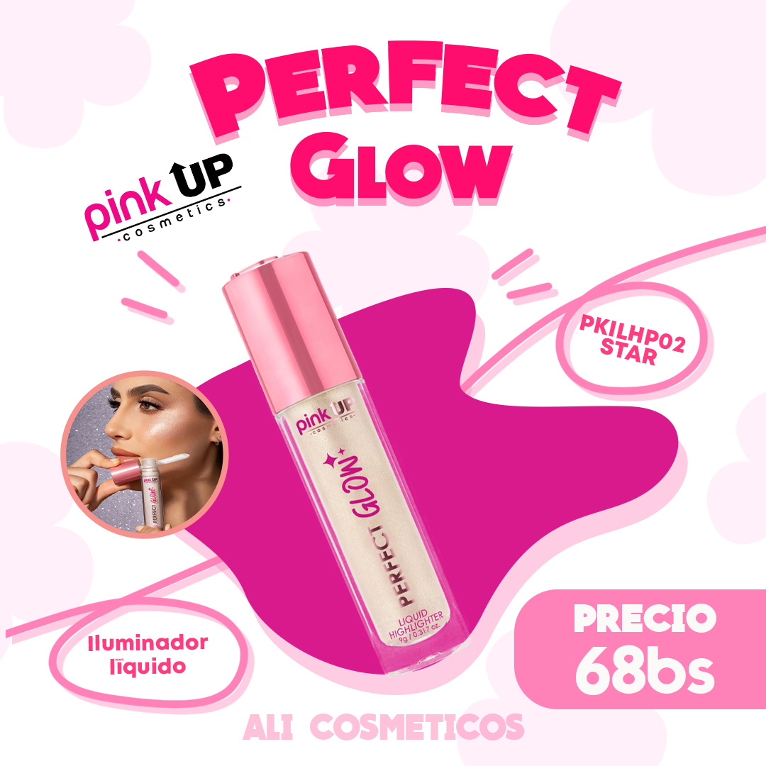Iluminador Liquido Perfect Glow Pink Up