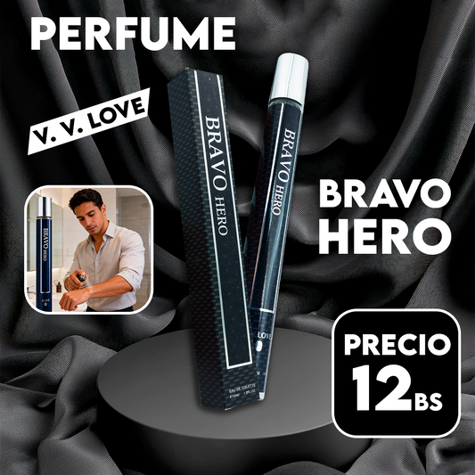 Perfume Masculino Bravo Hero V.V. Love