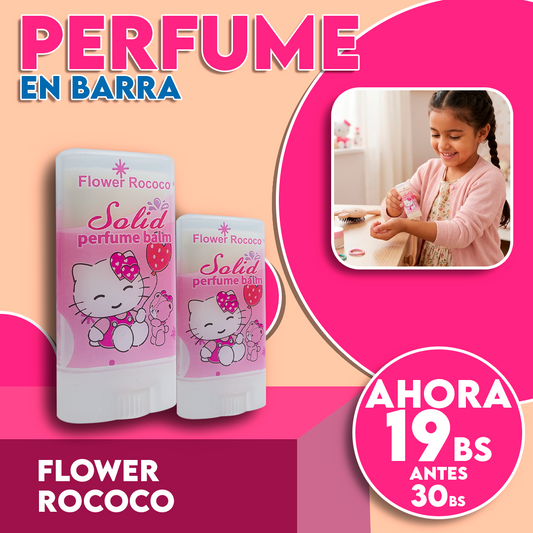 Perfume Infantil en Barra Flower Rococo