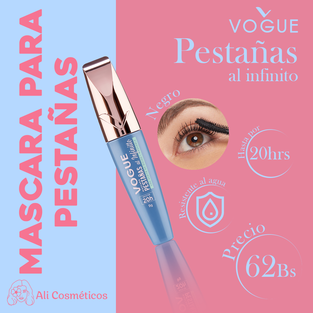 Mascara para Pestañas "Pestañas Al Infinito" Vogue