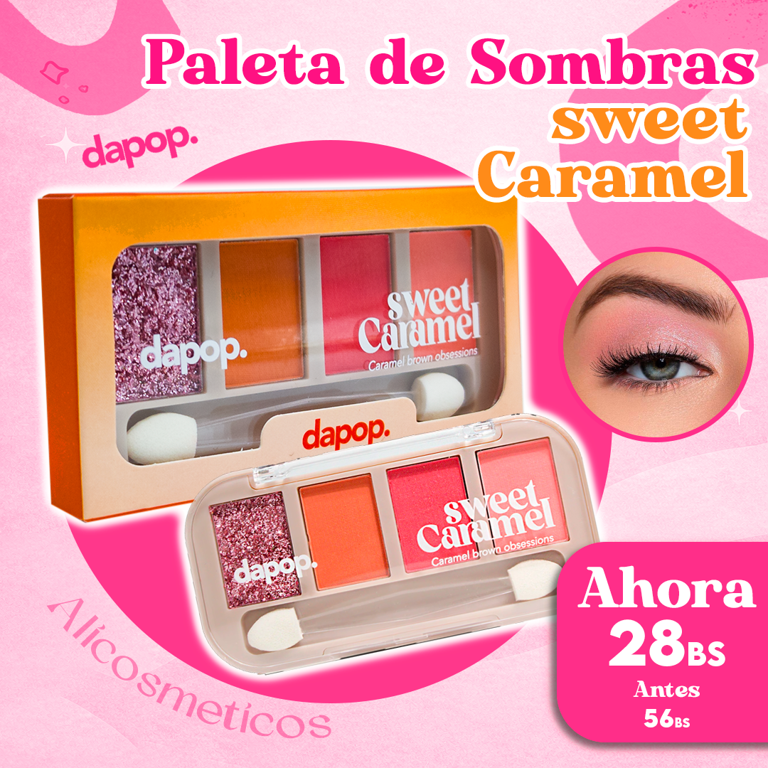Paleta de Sombras para Ojos Sweet Caramel Dapop