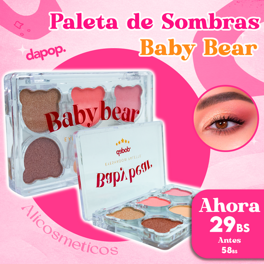 Paleta de Sombras para Ojos Baby Bear Dapop
