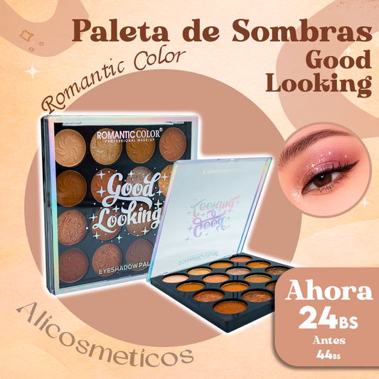 Paleta de Sombras para Ojos Good Loking Romantic Color