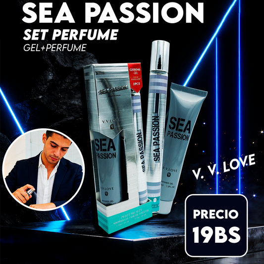 Set de Perfume Masculino Sea Passion V.V. Love