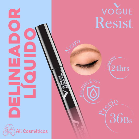Delineador Liquido Resist Vogue