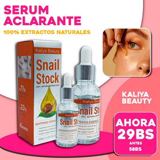 Serum Aclarante Snail Stock