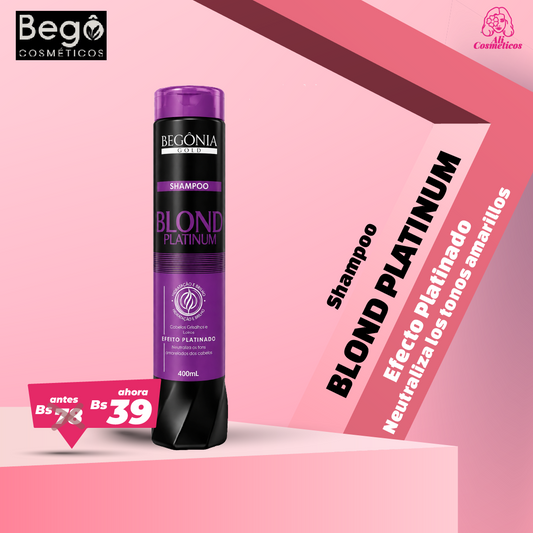 Shampoo Blond Platinum Bego Cosméticos