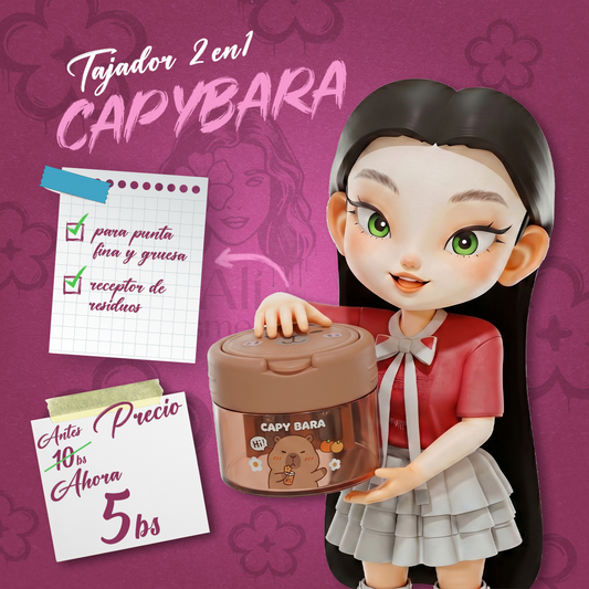 Tajador Capibara 2 en 1