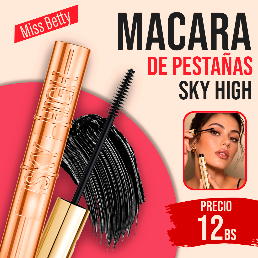 Mascara para Pestaña Sky High Miss Betty