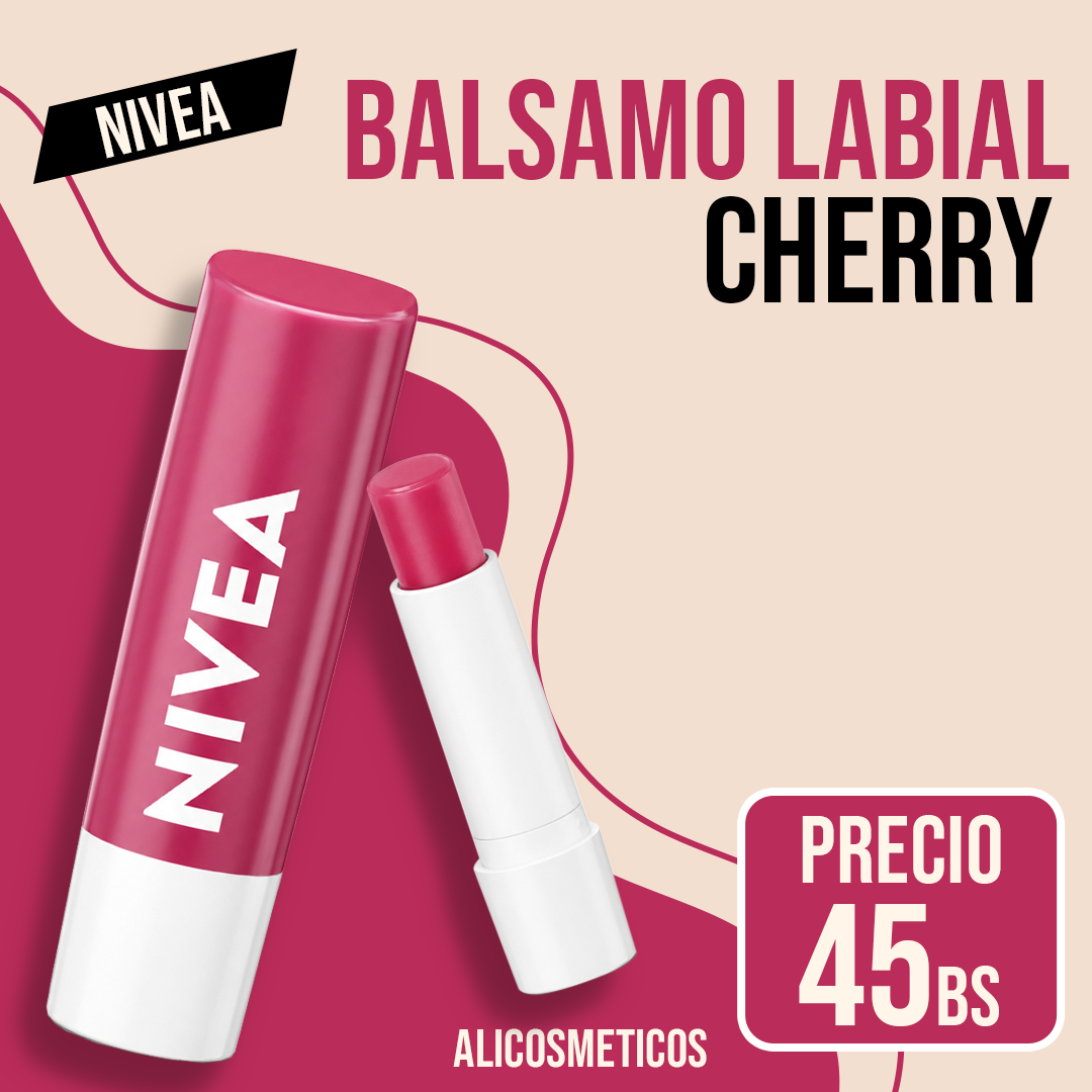 Balsamo Labial Cherry Nivea